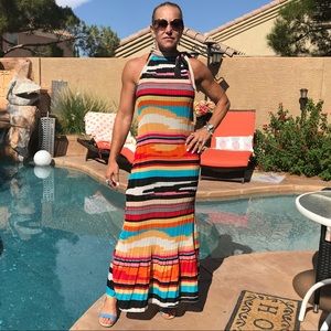 Erow Arizona sunset print maxi dress
